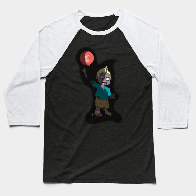 iZombie Baseball T-Shirt by ArtByLGG